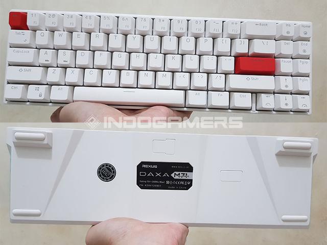 Tampilan depan belakang Daxa M71 Classic