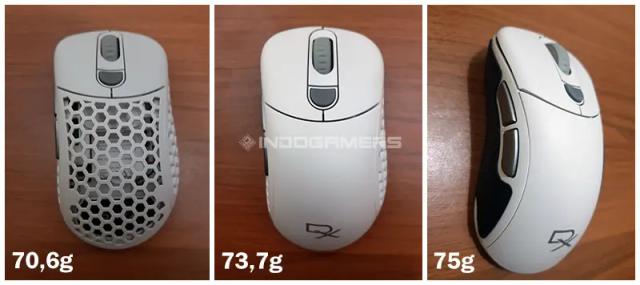 Perbandingan berat Rexus Daxa Air Wireless