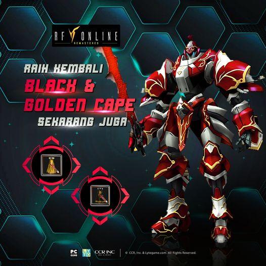 Hajar Monster Beacon Bisa Dapatkan Black & Golden Cape di RF Online Remastered!