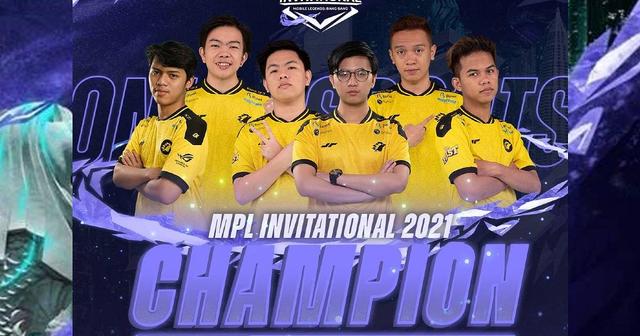 ONIC ID Juarai MPL Invitational 2021, Kalahkan Juara MPL PH di Grand Final
