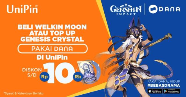 Promo Spesial UniPin Sambut Genshin Impact Patch 3.1, Bersiap Gacha Cyno, Nilou, dan Candace!