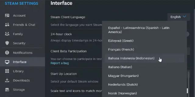Steam Luncurkan Dukungan Penuh Untuk Bahasa Indonesia