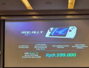 Asus ROG Ally Varian Terbaru Resmi Meluncur Dengan Harga Lebih Murah (FOTO: Indogamers.com/Icaa)