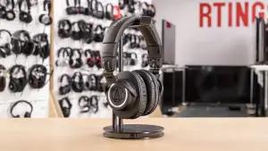 Audio-Technica ATH-M50xBT, salah satu headphone closed back terbaik 2023. (Sumber: RTINGS)
