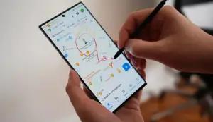 Ilustrasi stylus pen.