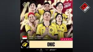 ONIC Esports (FOTO: Instagram onic.esports/Kolase Indogamers.com)