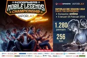 Turnamen Mobile Legends Vaporlax – Indogamers (IMC) Season I 2024 (FOTO: (Sumber: Indogamers.com))