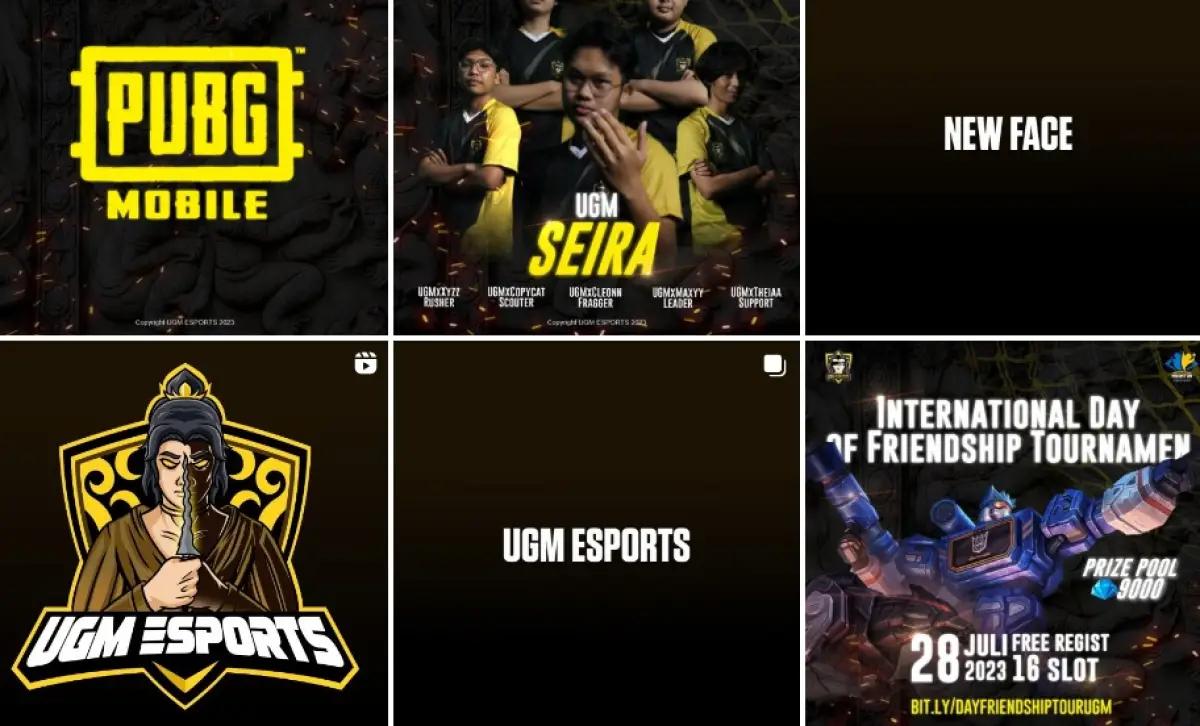 UGM Esports. (Sumber: Instagram UGM Esports)