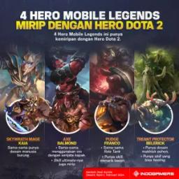 4 Hero Mobile Legends yang Mirip dengan Hero Dota 2 (FOTO: Schnix)