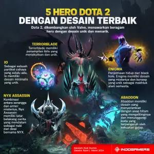 5 Hero Dota 2 dengan Desain Terbaik (FOTO: Schnix)