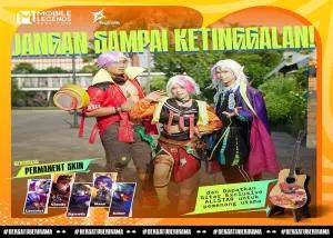 Land of The Beat hadir di Yogyakarta, 23-24 Maret 2024 di JNM Bloc. (FOTO: Instagram/realmobilelegendsid)