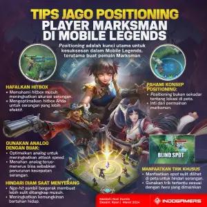 5 Tips Biar Jago Positioning Buat Player Marksman di Mobile Legends (FOTO: Schnix)