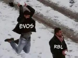 Meme Rebellion kalah dari Evos Glory. (Sumber: Instagram.com/@rebellionesports.id)