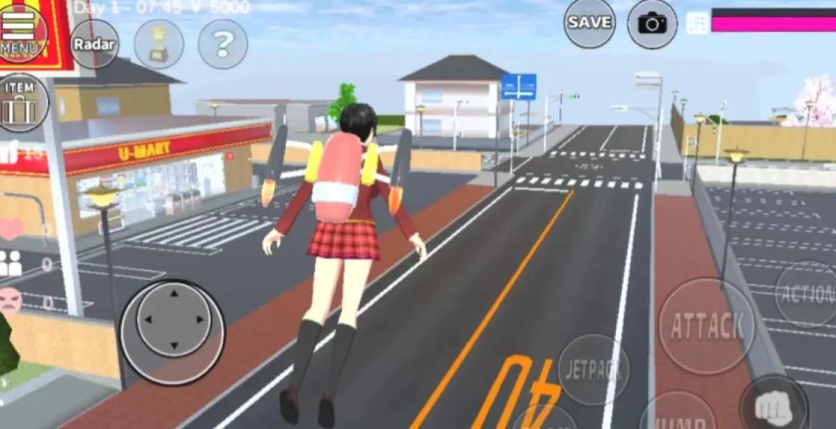 Sakura School Simulator. (Sumber: Up to Down)
