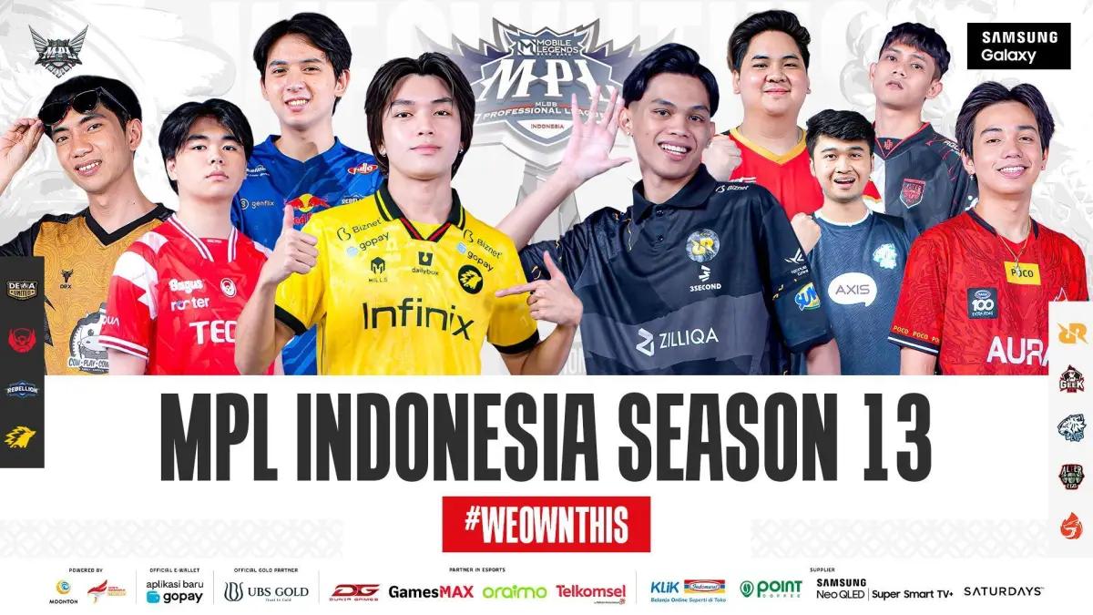 Season 13 Menjadi Musim Paling Kompetitif di MPL Indonesia, Siapa yang Akan Gugur? (FOTO: MPL ID)