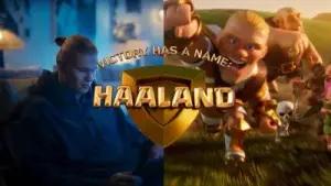 Erling Haaland di Clash of Clans. (Sumber: CoC)