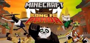 Kung Fu Panda Dreamworks Minecraft. (Sumber: Minecraft)
