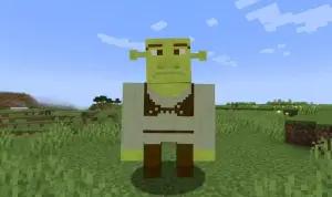 Minecraft Shrek. (Sumber: Gamerant)