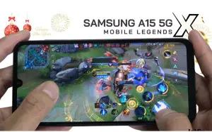 Ilustrasi Samsung Galaxy A15 untuk bermain Mobile Legends (FOTO: youtube.com/Ictfix.net)