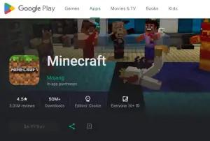 Game Minecraft asli di Android. (Sumber: Google Play)