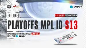 Tiket Playoffs MPL Indonesia Season 13 Resmi Dijual, Ticket War Dimulai! (FOTO: Moonton)
