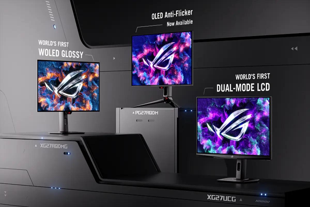 Asus Republic of Gamers (ROG) mengumumkan kehadiran monitor gaming terbaru yang memiliki fitur pertama di dunia. (FOTO: Dok.Asus)