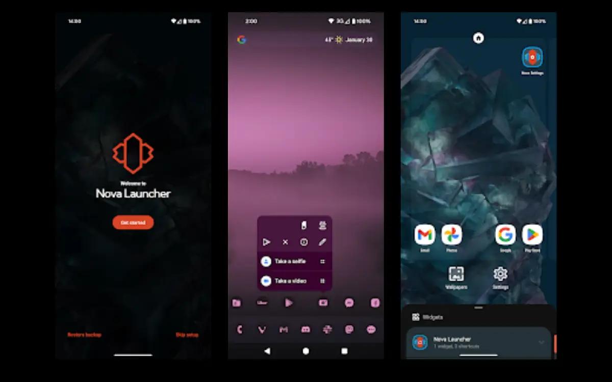 Ilustrasi launcher ringan untuk HP Android, Nova Launcher (FOTO: play.google.com)