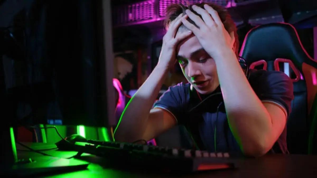 Ilustrasi player game stress. (Sumber: Dub Snatch)