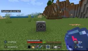 Kompas di game Minecraft. (Sumber: IGN)