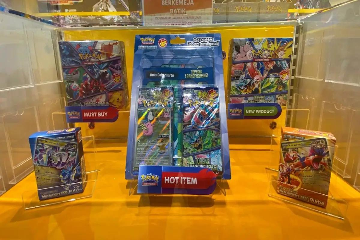Booster pack set kolektor Pokemon Game Kartu Koleksi. (FOTO: Dok.Pokemon)