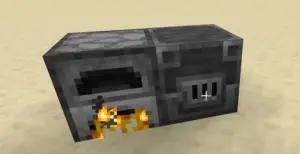 Blast Furnace di game Minecraft. (Sumber: Minecraft)