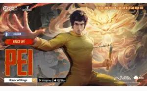 Skin Bruce Lee Honor of Kings (FOTO: Instagram/honorofkings.indonesia)