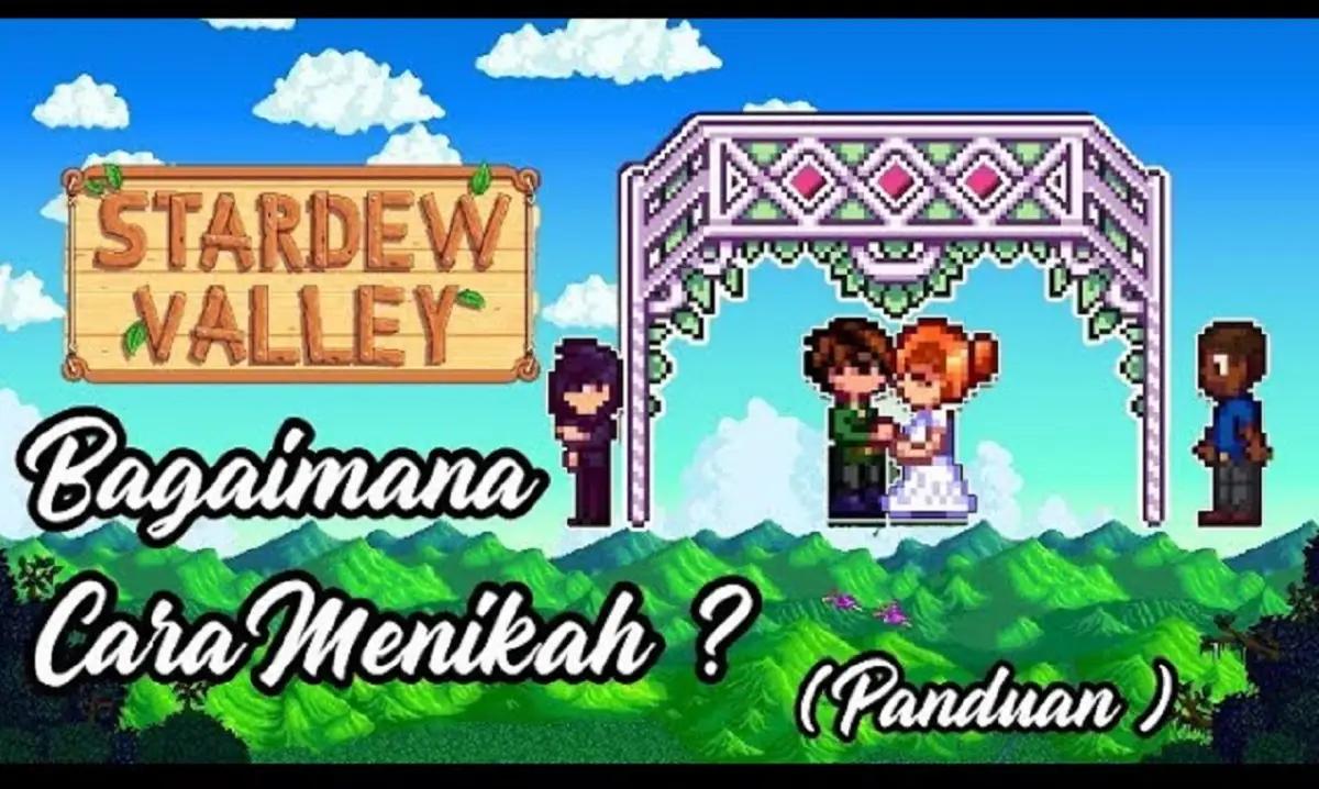 Menikah di Game Stardew Valley (FOTO: YouTube/CiteLate Official)