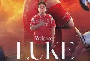 Luke resmi bergabung dengan tim robot merah atau Bigetron (FOTO: Bigetron.Dokumen)