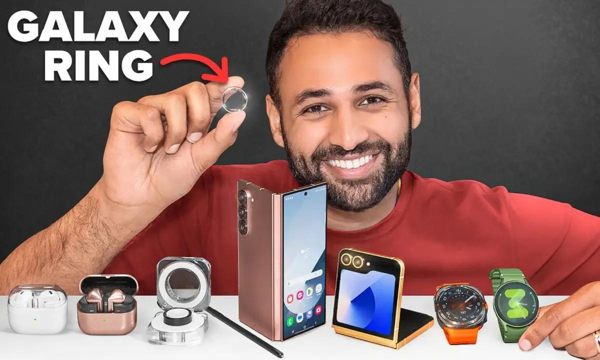 7 Produk Samsung di Samsung Galaxy Unpacked 2024 (FOTO: YouTube/Mrwhosetheboss)