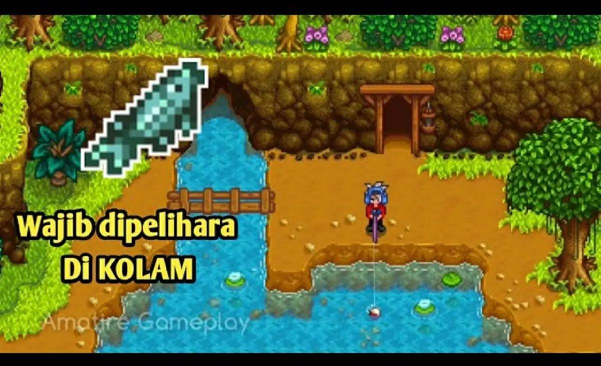 Cara Mendapatkan Ikan Sturgeon di Stardew Valley (FOTO: YouTube/Amatire Gameplay)