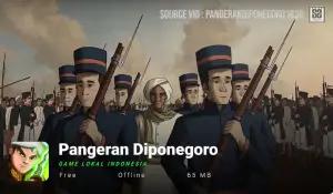 Game Pangeran Diponegoro (Foto: YouTube/Systaseis Games)