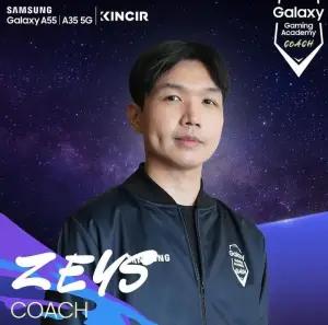 Zeys Sebagai Coach Samsung Galaxy Gaming Academy 2024 (FOTO: Instagram.com/samsungindoesia)