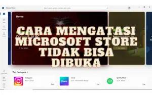 Cara mengatasi Microsoft Store tidak bisa dibuka (FOTO: Indogamers.com/PembasmiBocil)