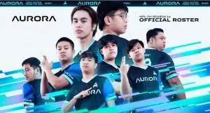 Roster Aurora di ESL Snapdragon Pro Series Season 6 Challenge Season (FOTO: Instagram.com/@auroraggmlbb)