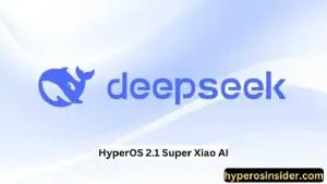Ilustrasi DeepSeek AI yang terintegrasi dengan HyperOS Xiaomi (FOTO: hyperosinsider.com)