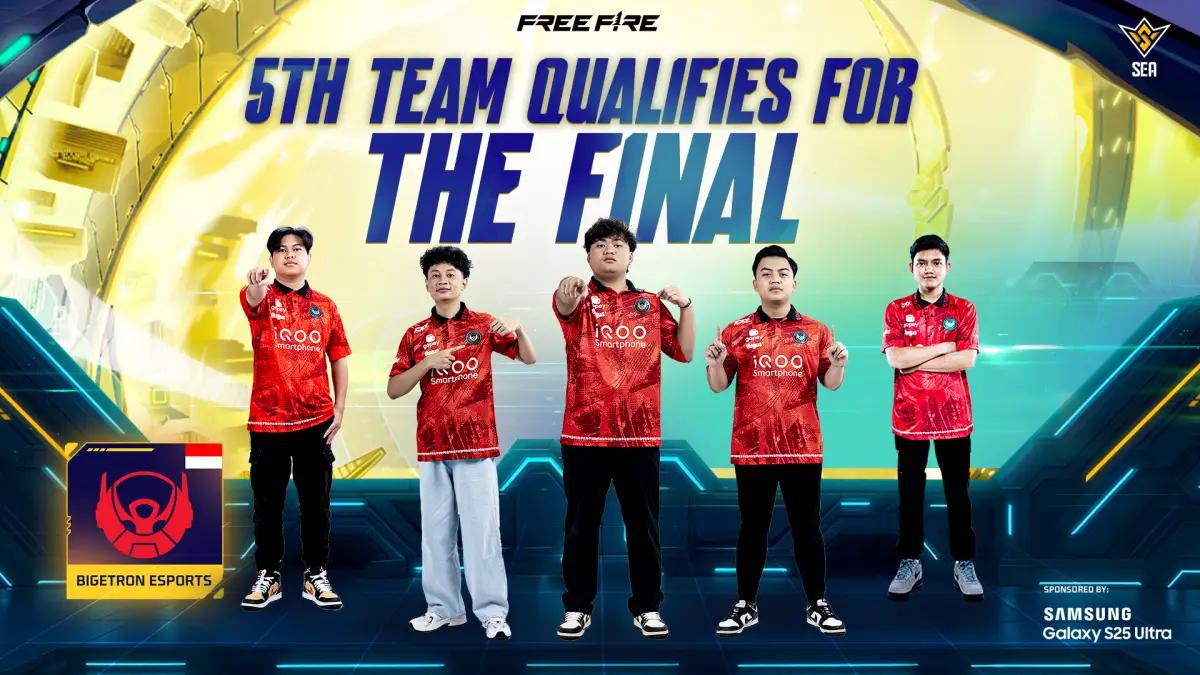 Bigetron Esports Qualified for Grand Finals FFWS SEA 2025 Spring (FOTO: Dok.FreeFire)