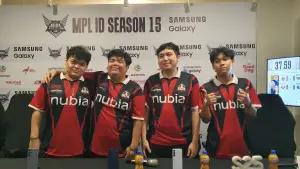 Geek Fam di MPL ID Season 15 (FOTO: Indogamers.com/Ica Juniyanti)