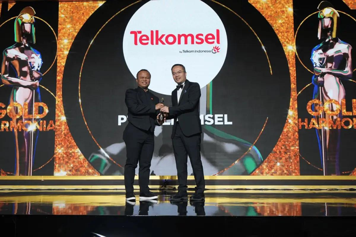 Telkomsel Raih Dua Penghargaan HR Asia 2025 Berkat Inovasi dan Pemanfaatan AI(FOTO: Telkomsel)