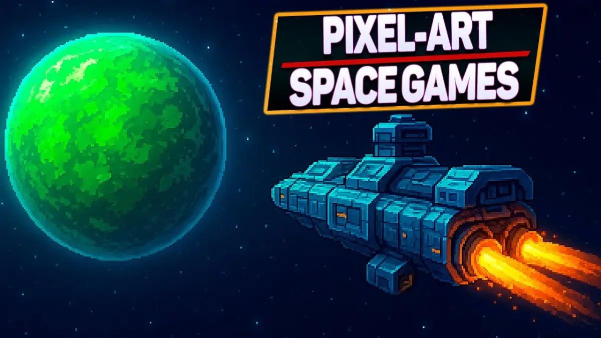 10 Game Pixel Art Bertema Luar Angkasa yang Bikin Nagih dan Wajib Kamu Coba! (FOTO: Image Game)