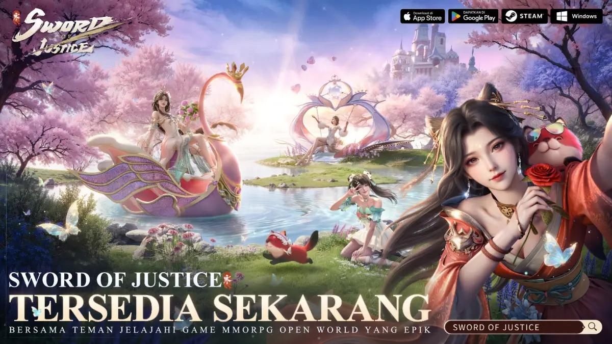 Sword of Justice adalah MMORPG open world gratis rilis 7 November 2025 di Android, iOS, dan PC. (FOTO: Dok.NetEase Games)