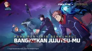 Kolaborasi seru Free Fire x Jujutsu Kaisen segera hadir melalui event global jebangkitan jujutsu (FOTO: Dok.Garena)