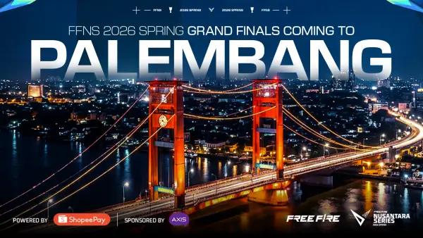 Palembang Jadi Tuan Rumah Grand Final FFNS 2026 Spring, Siap Sambut Juara Baru!(FOTO: Garena)