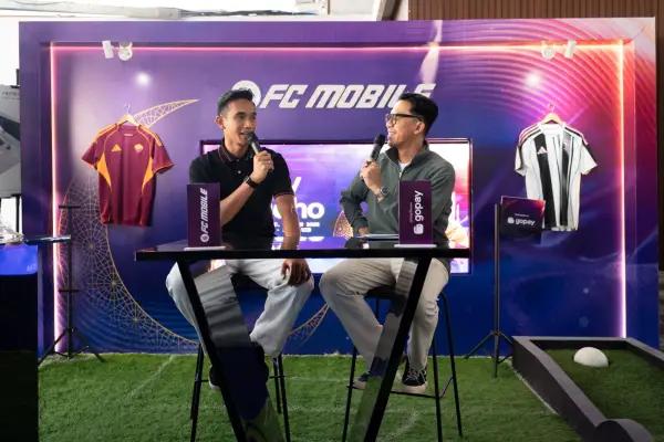 Keseruan Rizky Ridho di FC Mobile Ngabuburit, ajak komunitas gamers FC Mobile komitmen untuk jadi juara (FOTO: Dok.fc mobile)
