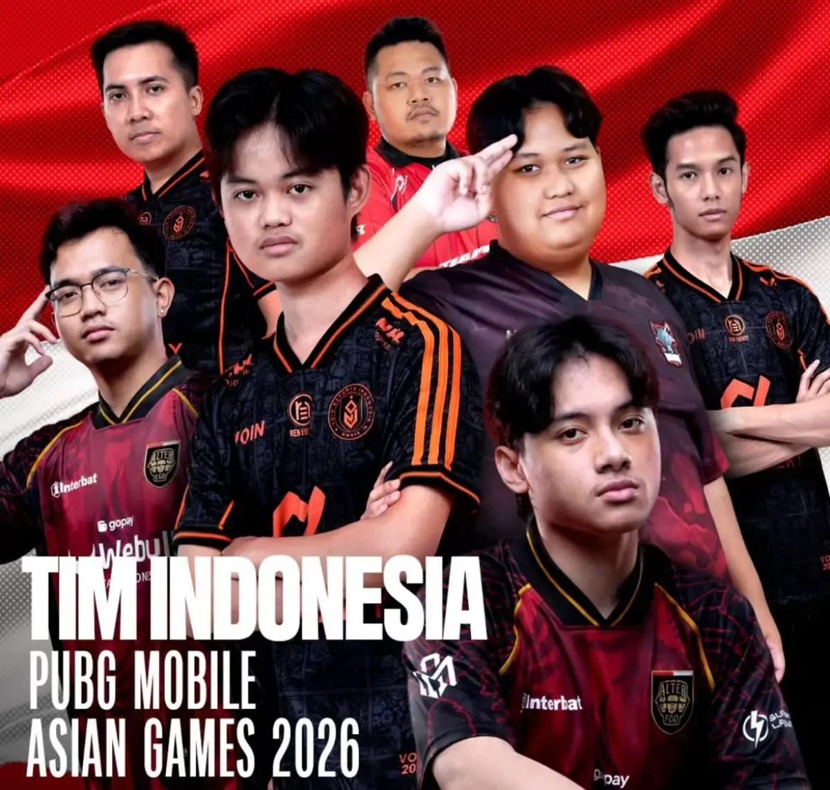 Roster timnas PUBG Mobile untuk SEA Game 2026 (FOTO: Instagram.com/@pbesi_official)